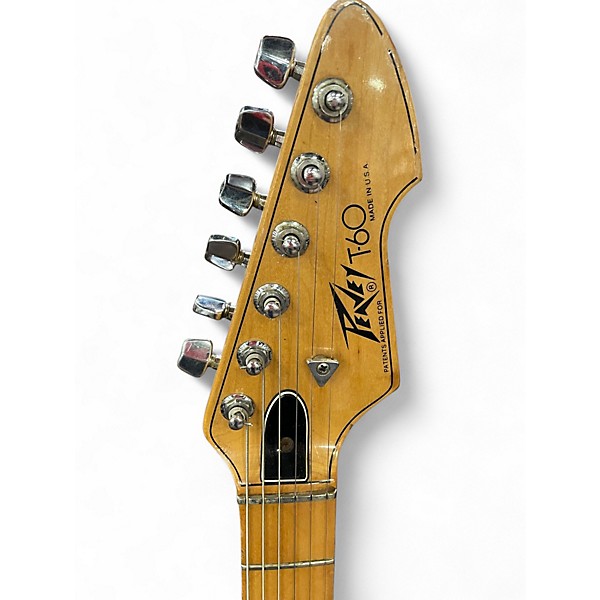 Vintage 1986 Peavey T60 natural Solid Body Electric Guitar