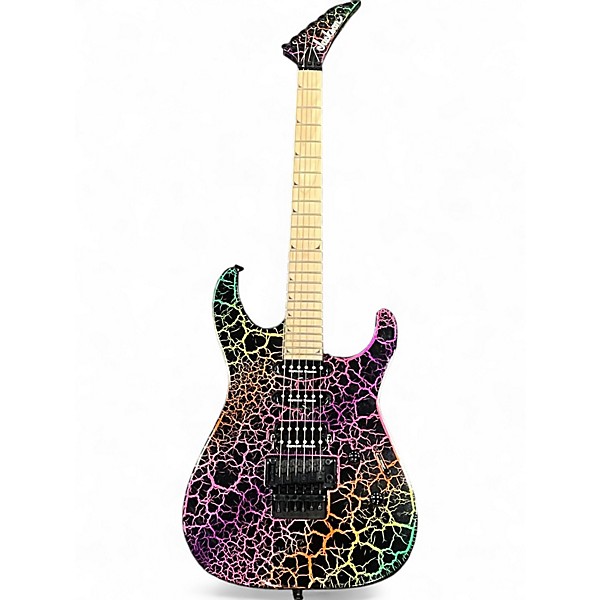 Used Jackson Soloist SL3 Rainbow Crackle Solid Body Electric Guitar,New Products : American Fashion Style Bags On Sale