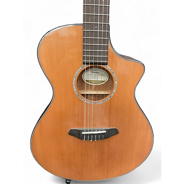 Used Breedlove Pursuit Concert CE Natural Classical Acoustic Guitar