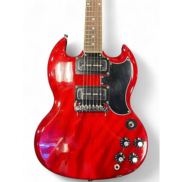 Used Epiphone Tony Iommi SG Custom VINTAGE CHERRY Solid Body Electric Guitar