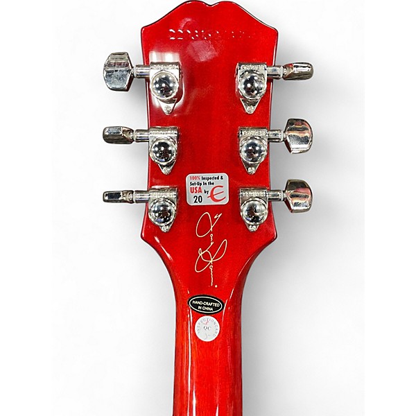 Used Epiphone Tony Iommi SG Custom VINTAGE CHERRY Solid Body Electric Guitar