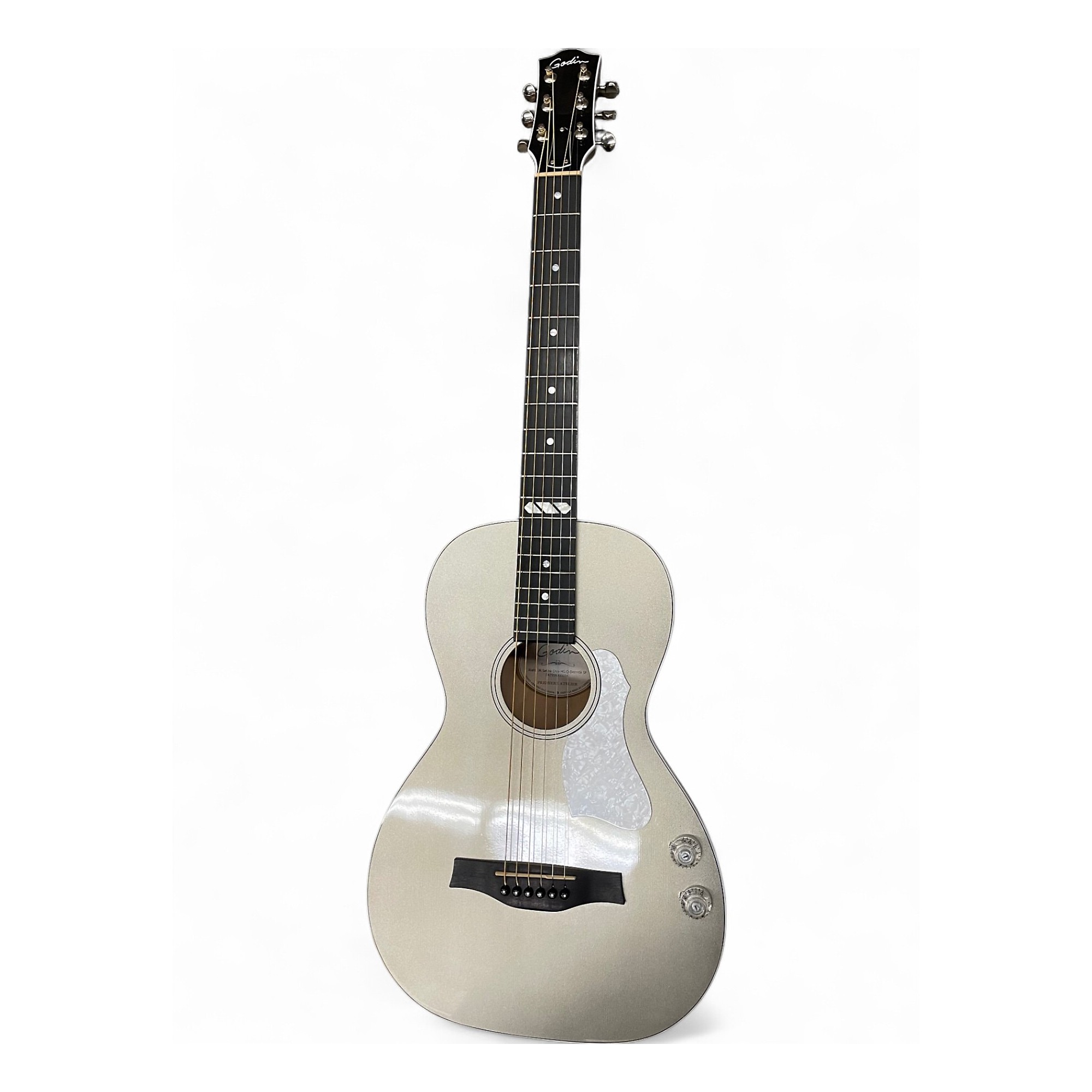 Used Godin RIALTO JR Gray Acoustic Electric Guitar Gray | Guitar