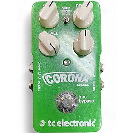 Used TC Electronic Corona Chorus Effect Pedal