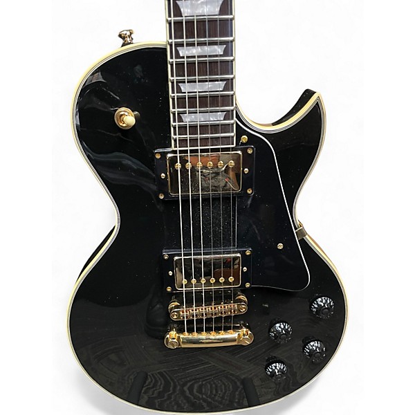 Used Sire Larry Carlton L7 Black and Gold Solid Body Electric Guitar