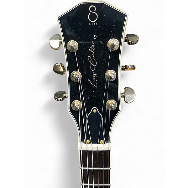 Used Sire Larry Carlton L7 Black and Gold Solid Body Electric Guitar