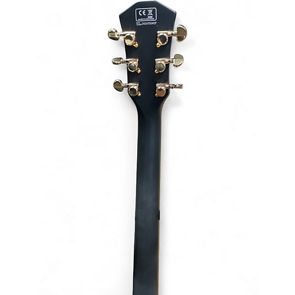 Used Sire Larry Carlton L7 Black and Gold Solid Body Electric Guitar
