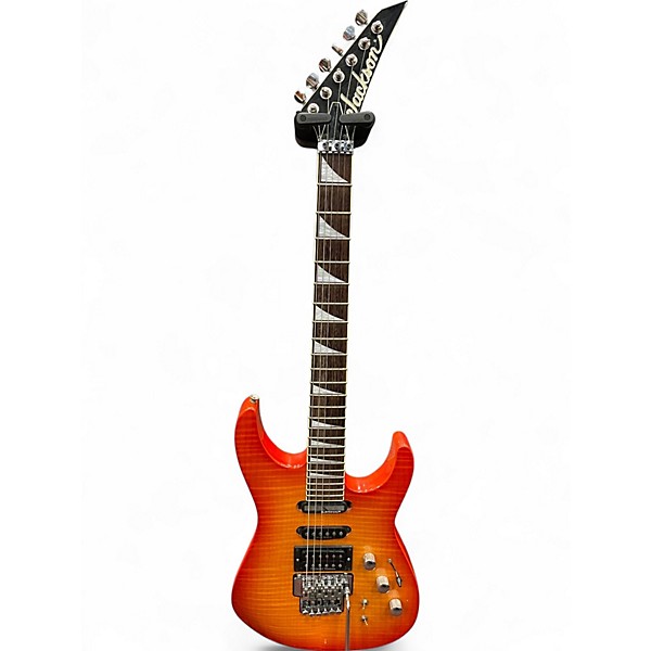 Used Jackson Pro Series DK2S Dinky Sunburst Flamed top Solid Body Electric Guitar,Specials : American Fashion Style Bags On Sale