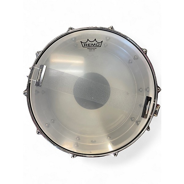 Used Yamaha 14.25in RAS1465 Chrome Silver Drum
