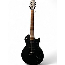 Used Epiphone USA GOTH LES PAUL Satin Black Solid Body Electric Guitar