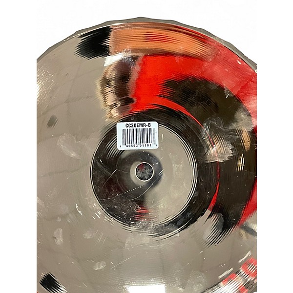 Used MEINL 14in CLASSICS CUSTOM EXTREME METAL HI HATS Cymbal