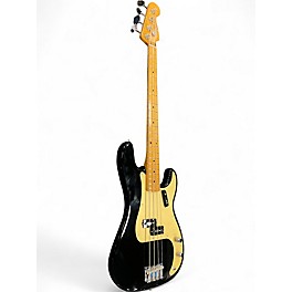 Used Fender VINTERA II 50'S P BASS Black Electric Bass Guitar