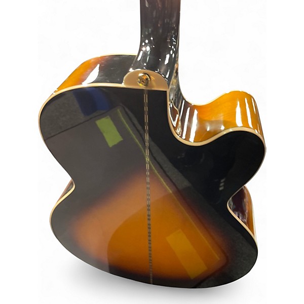 Used Epiphone J200EC STUDIO Vintage Sunburst Acoustic Electric Guitar