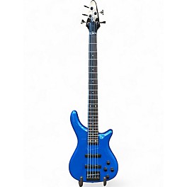 Used Rogue LX205B Metallic Blue Electric Bass Guitar