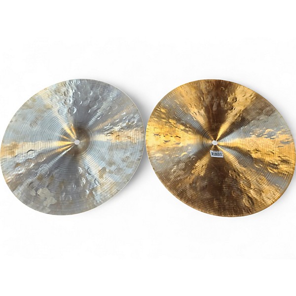 Used MEINL 14in Byzance EX Dry Medium Hi Hat Pair Cymbal