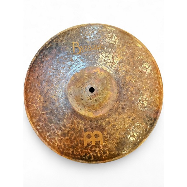 Used MEINL 14in Byzance EX Dry Medium Hi Hat Pair Cymbal