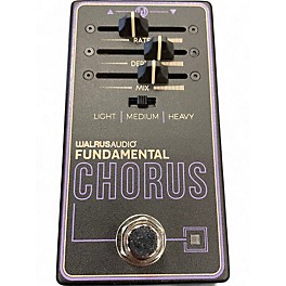 Used Walrus Audio fundamental series: chorus Effect Pedal