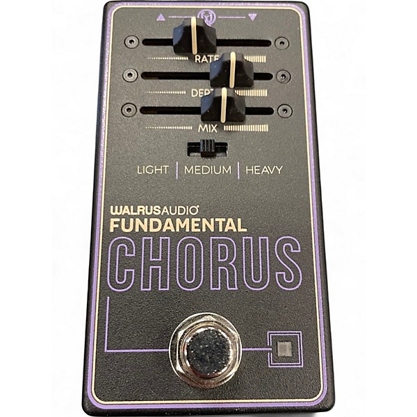 Used Walrus Audio fundamental series: chorus Effect Pedal