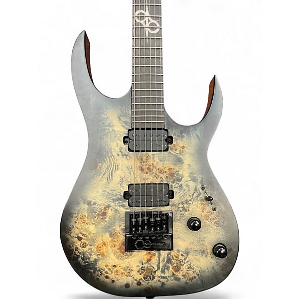 Used Solar Guitars S1 Burl Solid Body Electric Guitar