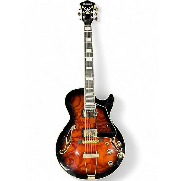 Used Ibanez AG95 Artcore Expressionist Brown Sunburst Hollow Body Electric Guitar,Specials : American Fashion Style Bags On Sale