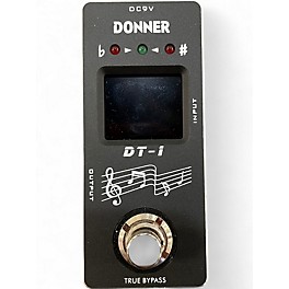 Used Donner DT-1 Tuner Pedal Tuner Pedal