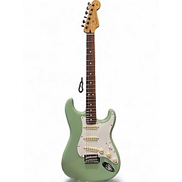 Used Fender Player Stratocaster Surf Green Solid Body Electric Guitar