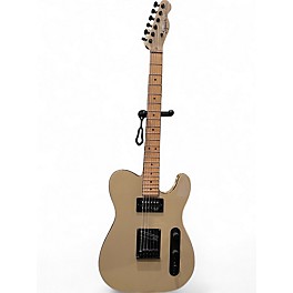 Used Squier Vintage Modified Telecaster Custom Left Handed Gold Electric Guitar