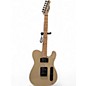 Used Squier Vintage Modified Telecaster Custom Left Handed Gold Electric Guitar thumbnail
