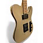 Used Squier Vintage Modified Telecaster Custom Left Handed Gold Electric Guitar