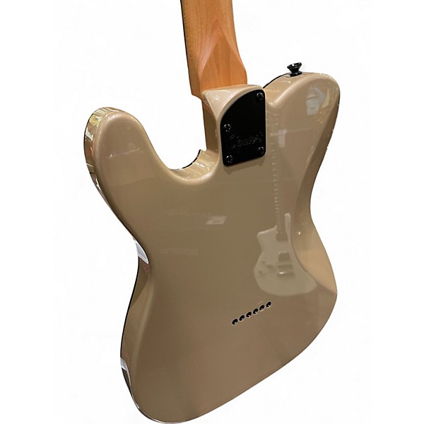 Used Squier Vintage Modified Telecaster Custom Left Handed Gold Electric Guitar