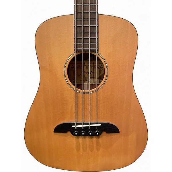 Used Alvarez MSB1 Natural Acoustic Bass Guitar