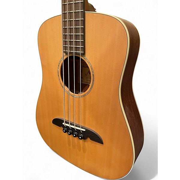 Used Alvarez MSB1 Natural Acoustic Bass Guitar