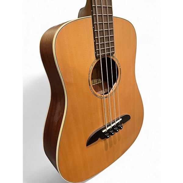 Used Alvarez MSB1 Natural Acoustic Bass Guitar
