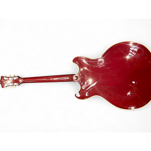 Used D'Angelico EXCEL DC TOUR Wine Red Hollow Body Electric Guitar