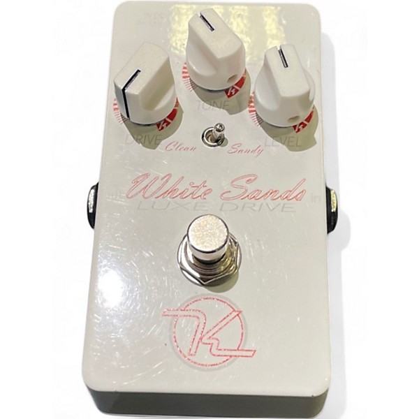 Used Keeley white sands luxe drive Effect Pedal