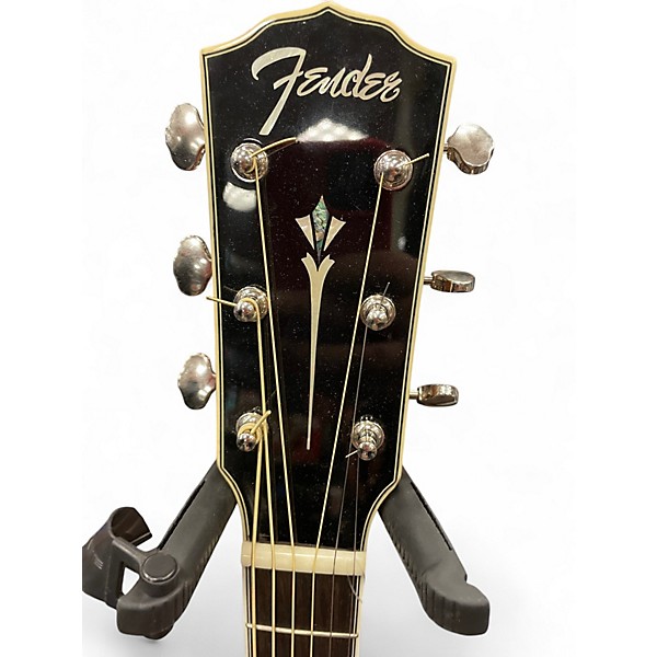Used Fender PS-220E Natural Acoustic Guitar