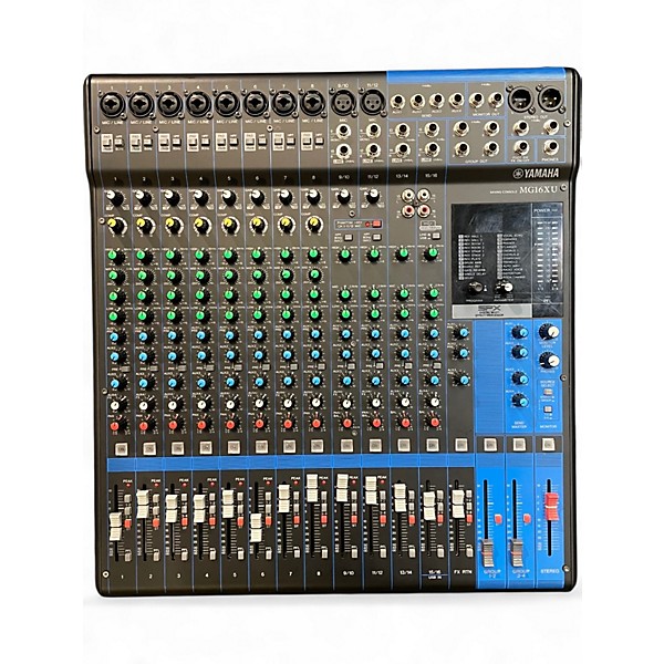 Used Yamaha MG16XU Unpowered Mixer