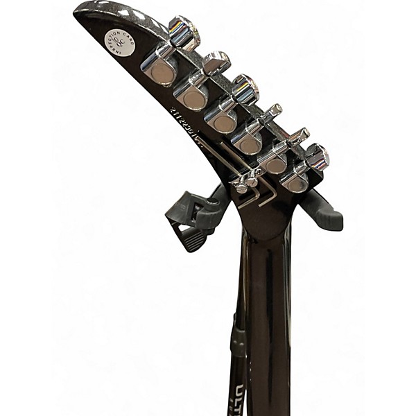 Used Kramer   Tracii Guns Signature Gunstar Voyager Black Metallic Solid Body Electric Guitar