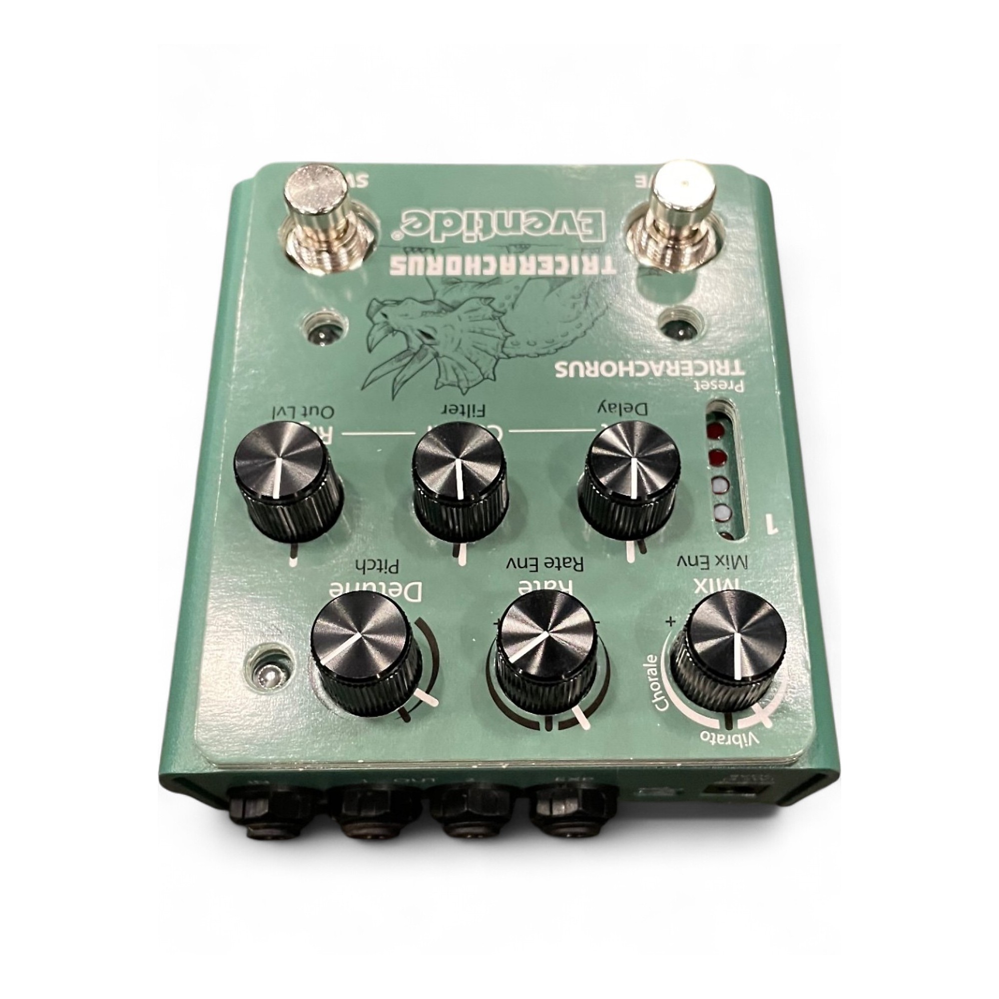 TriceraChorus Pedal Tri-Stereo Chorus with Swirl (phasing