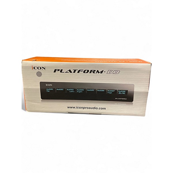 Used Icon PLATFORM D3 Audio Interface