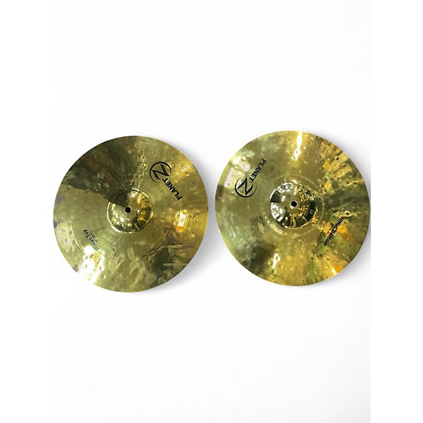 Used Zildjian 14in Planet Z Hi Hat Pair Cymbal