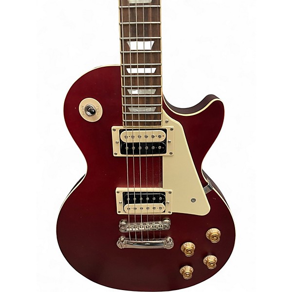 Used Epiphone Les Paul Traditional Pro IV WORN WINE RED Solid Body Electric Guitar