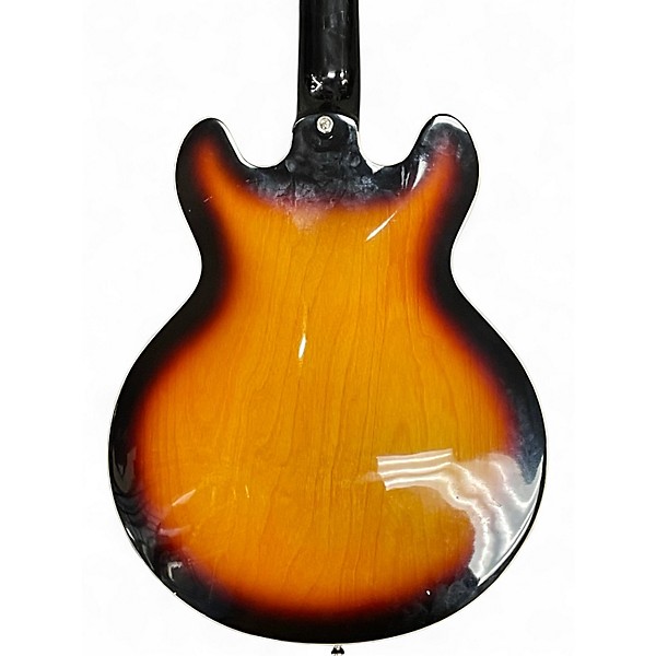 Used Epiphone ES339 Dot Sunburst Hollow Body Electric Guitar