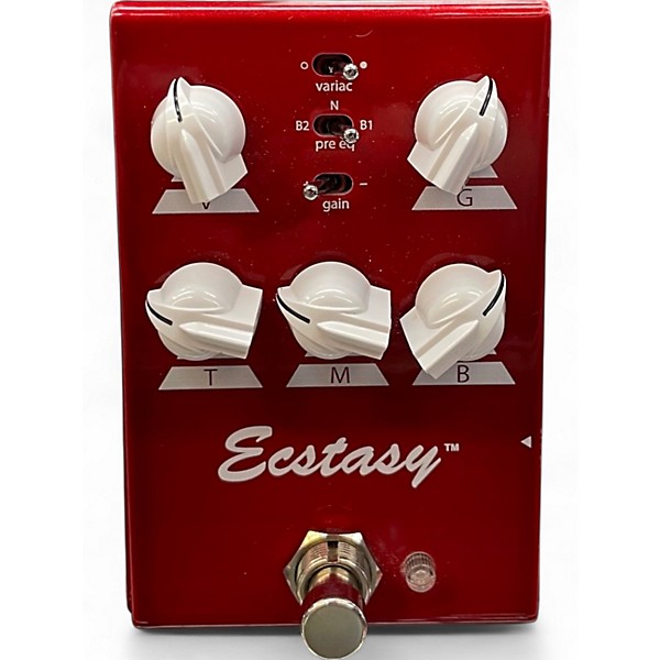 Bogner ecstasy red Used Bogner Ecstasy Red Overdrive Effect Pedal