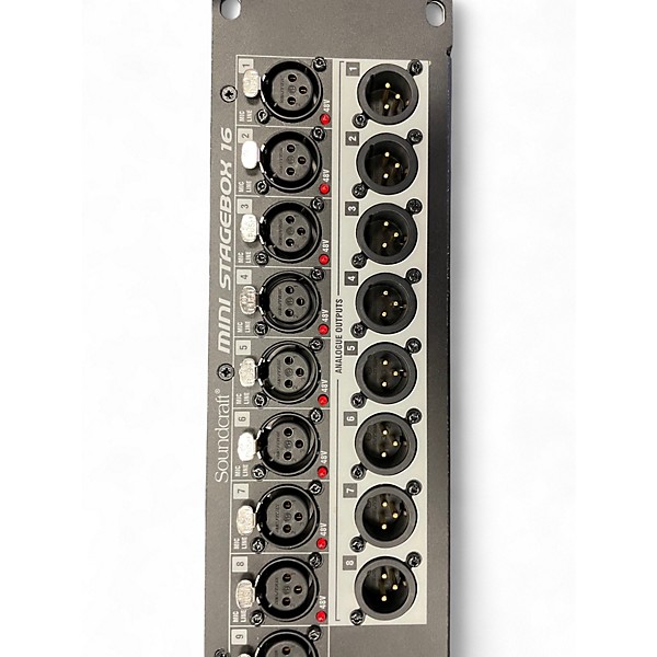 Used Soundcraft Mini Stagebox 16 Signal Processor