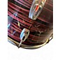 Vintage 1960s Ludwig 5 Piece Standard Ruby Strata Drum Kit
