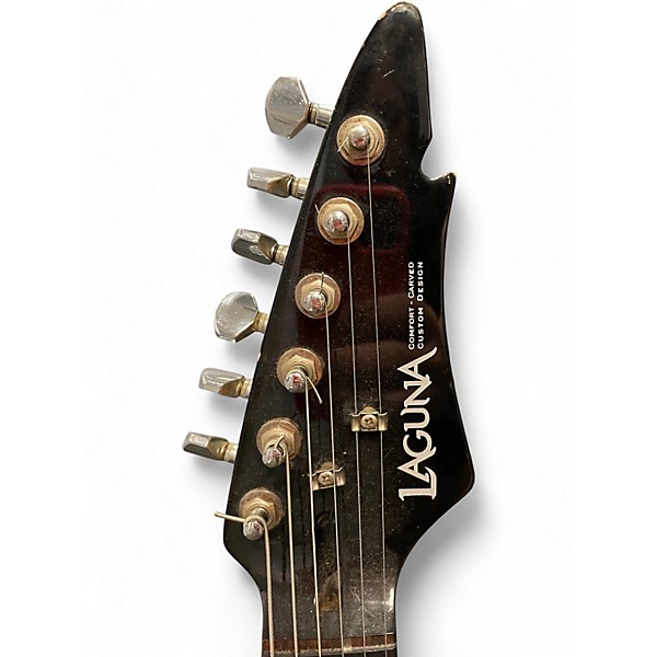 Used Laguna LE300 2 Color Sunburst Solid Body Electric Guitar