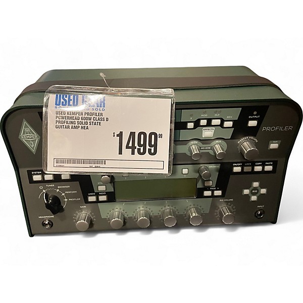 Used Kemper Profiler PowerHead 600W Class D Profiling Solid State Guitar Amp Head