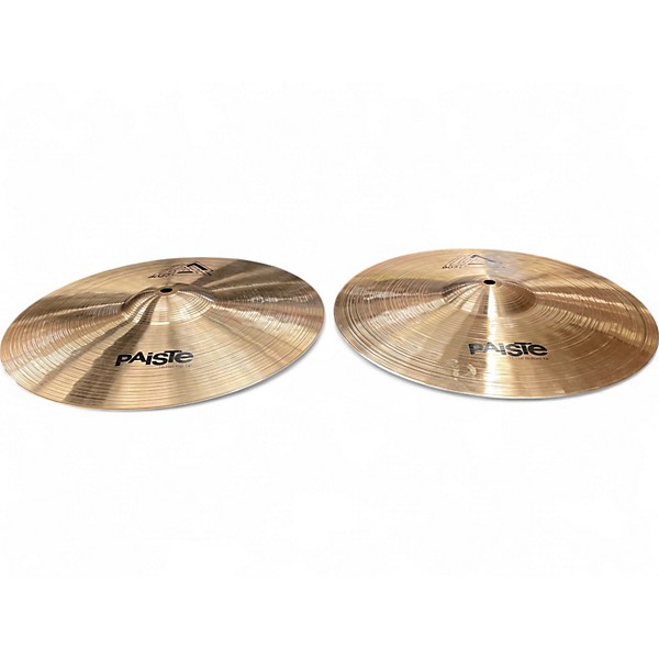 Used Paiste 14in Hi Hat 802 Pair Cymbal