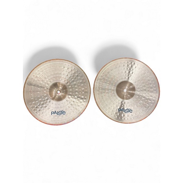 Used Paiste 14in Hi Hat 802 Pair Cymbal