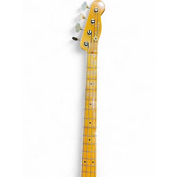 Used Fender CUSTOM SHOP 1951 P BASS RELIC "OVAL C" NECK Butterscotch Electric Bass Guitar